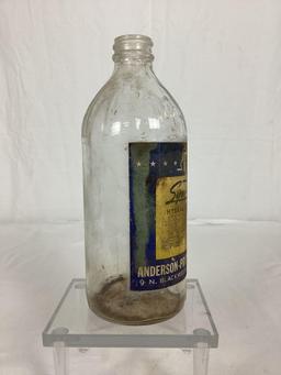 Early Anderson Pritchard Syn-Thyn Brake Fluid Bottle Oklahoma City, OK