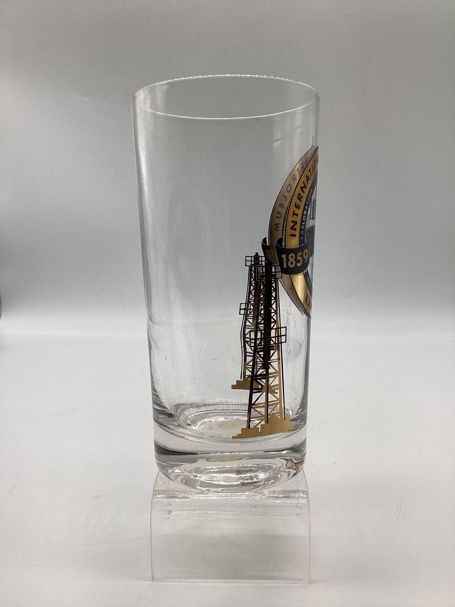 1959 Tulsa International Oil Exposition Drinking Glass