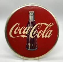 Coca-Cola Celluloid Hanging Sign