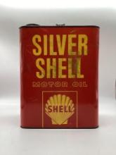 Silver Shell 2 Gallon Oil Can