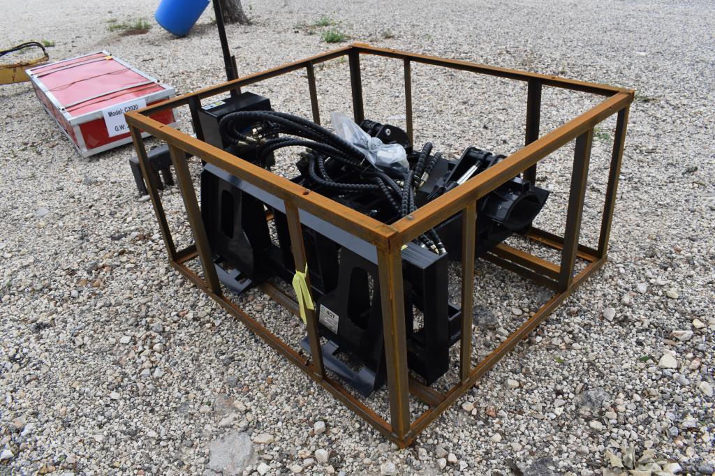 SKID STEER ROTATING GRAPPLE