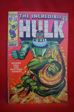 HULK #113 | WHERE FALLS THE SHIFTING SANDS! | HERB TRIMPE - 1969