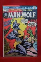 CREATURES ON THE LOOSE #33 | MAN-WOLF -- NAME OF THE GAME IS DEATH! | GIL KANE - 1975
