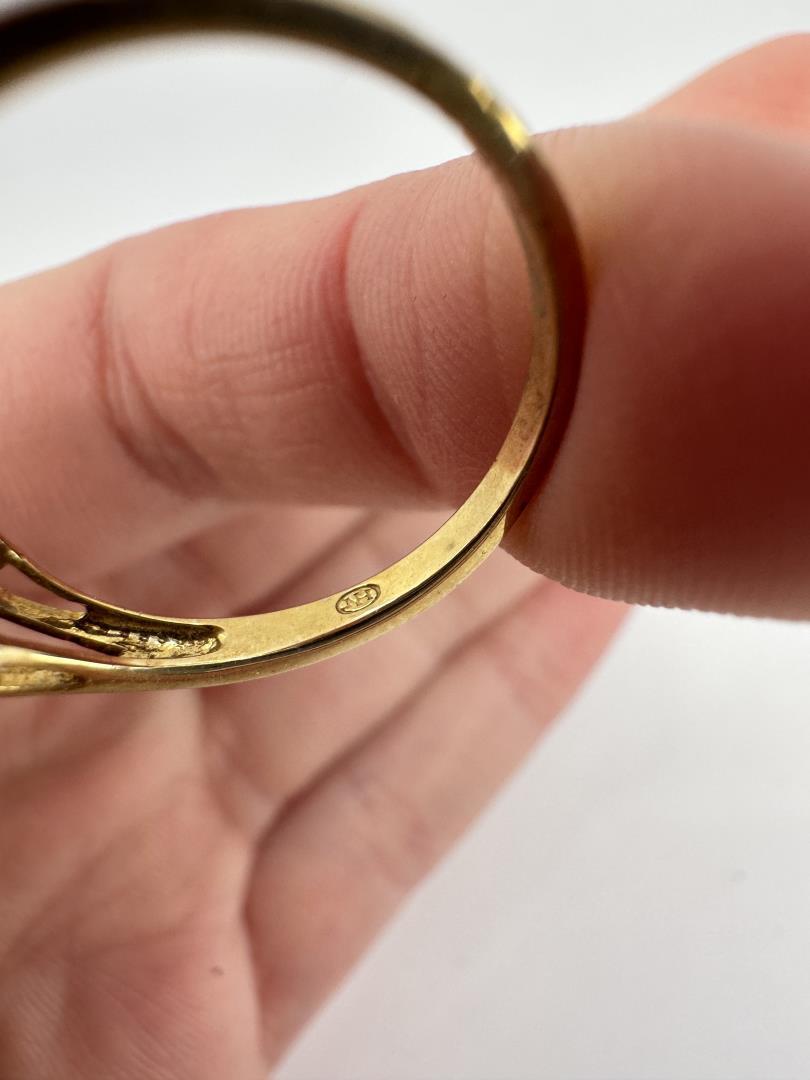 10k Gold Peridot Ring