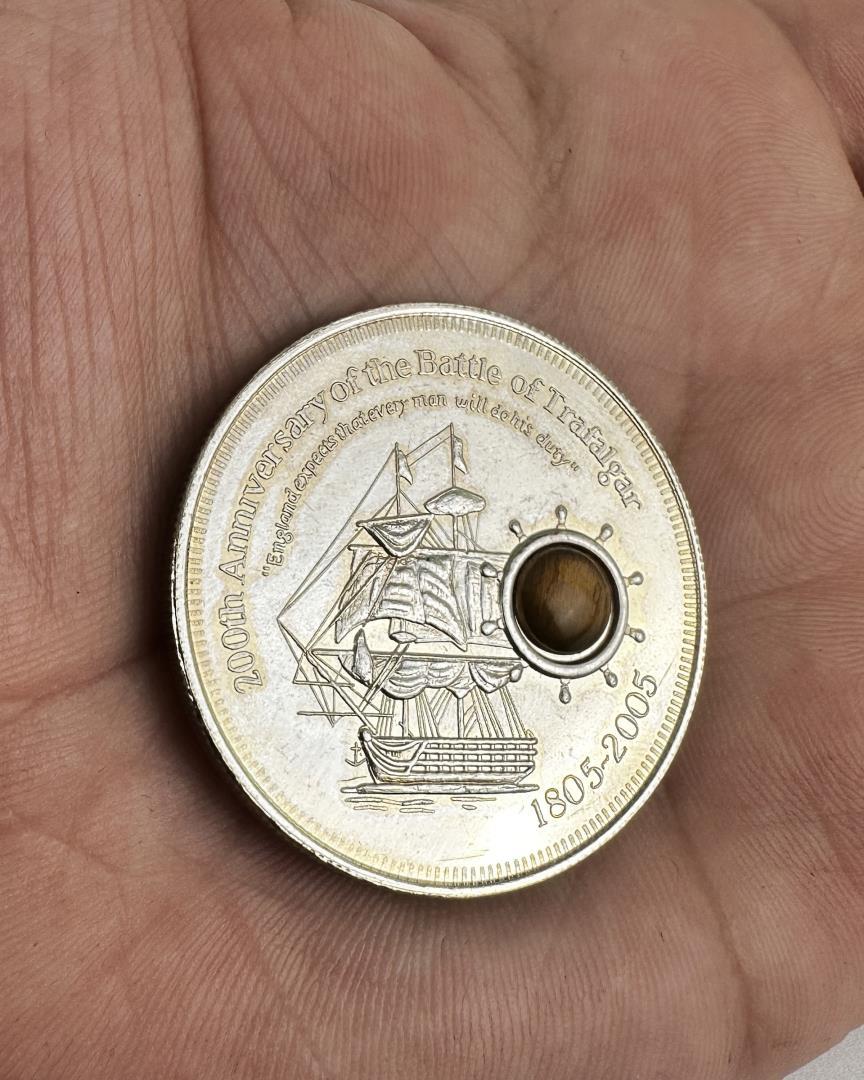 2005 One Dollar Cook Islands Trafalgar Coin