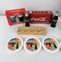 Group Of Coca Cola Collectibles