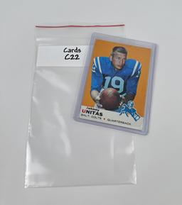 1969 Topps Johnny Unitas 25 NFL Football Card