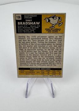 1970 Topps Terry Bradshaw 156 Football Rookie Card
