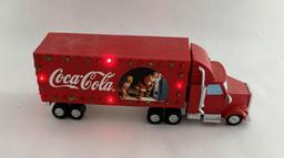 Coca Cola Fossil Watch & Lighted Semi Truck