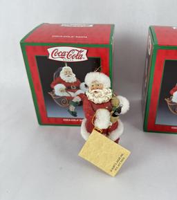Coca Cola Santa Christmas Tree Ornaments
