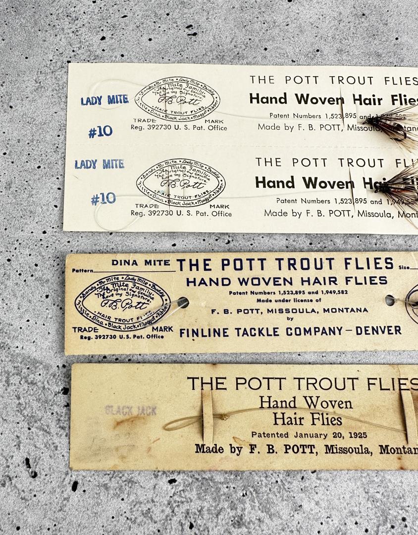 Pott Fly Company Missoula Montana Fishing Flies