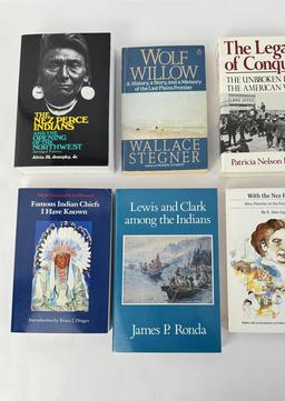 Collection of Native American History Books