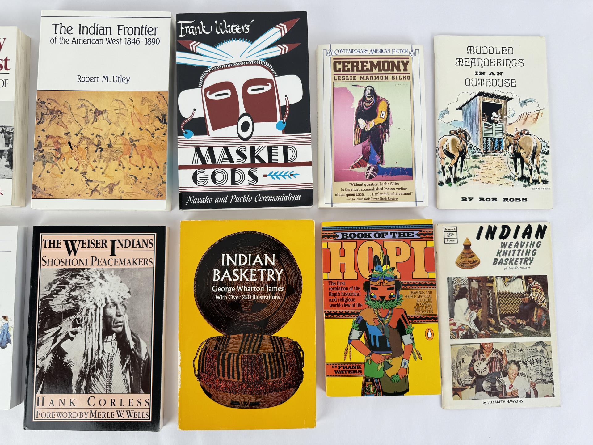 Collection of Native American History Books