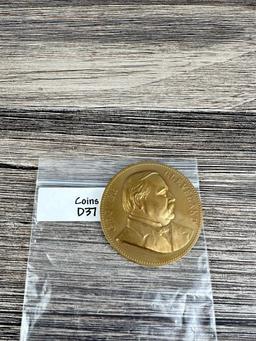 1893 Grover Cleveland Presidential Medal