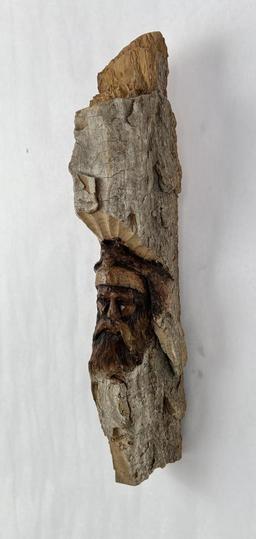 Percy Craddock Montana Cottonwood Carving