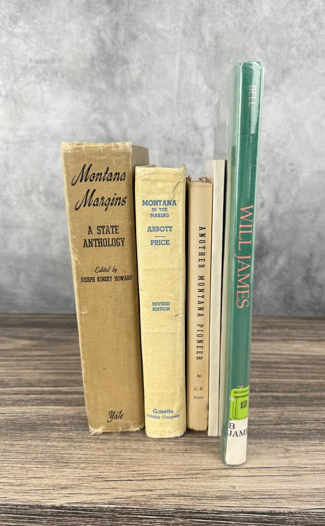 Collection of Montana History Books