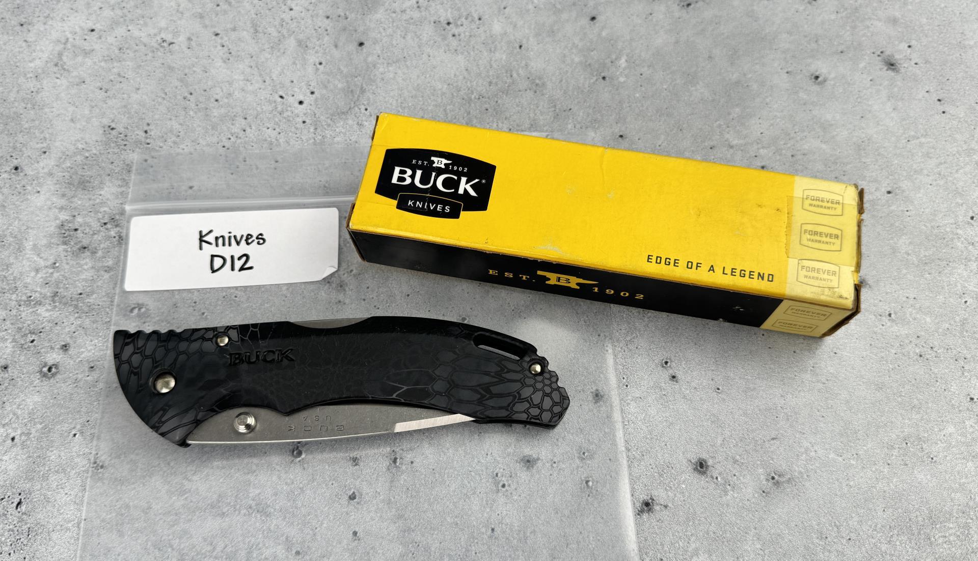 Buck Bantam 286 Kryptek Typhoon Camo Knife