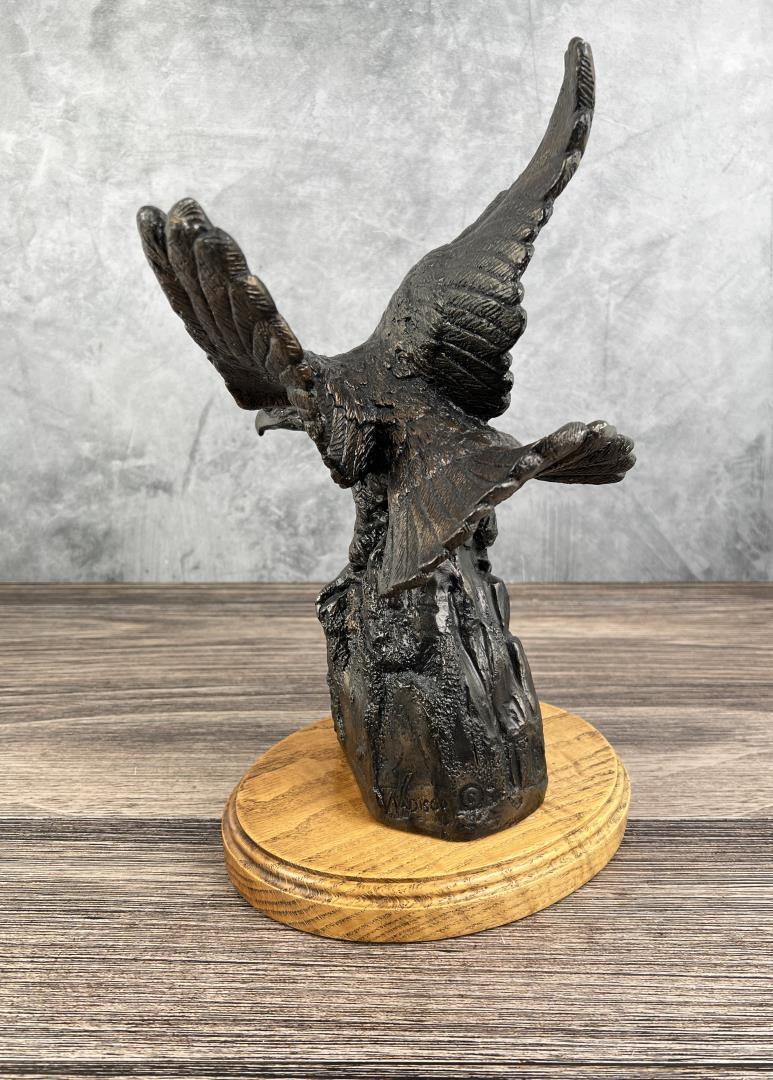Wadisco Metal Eagle Sculpture