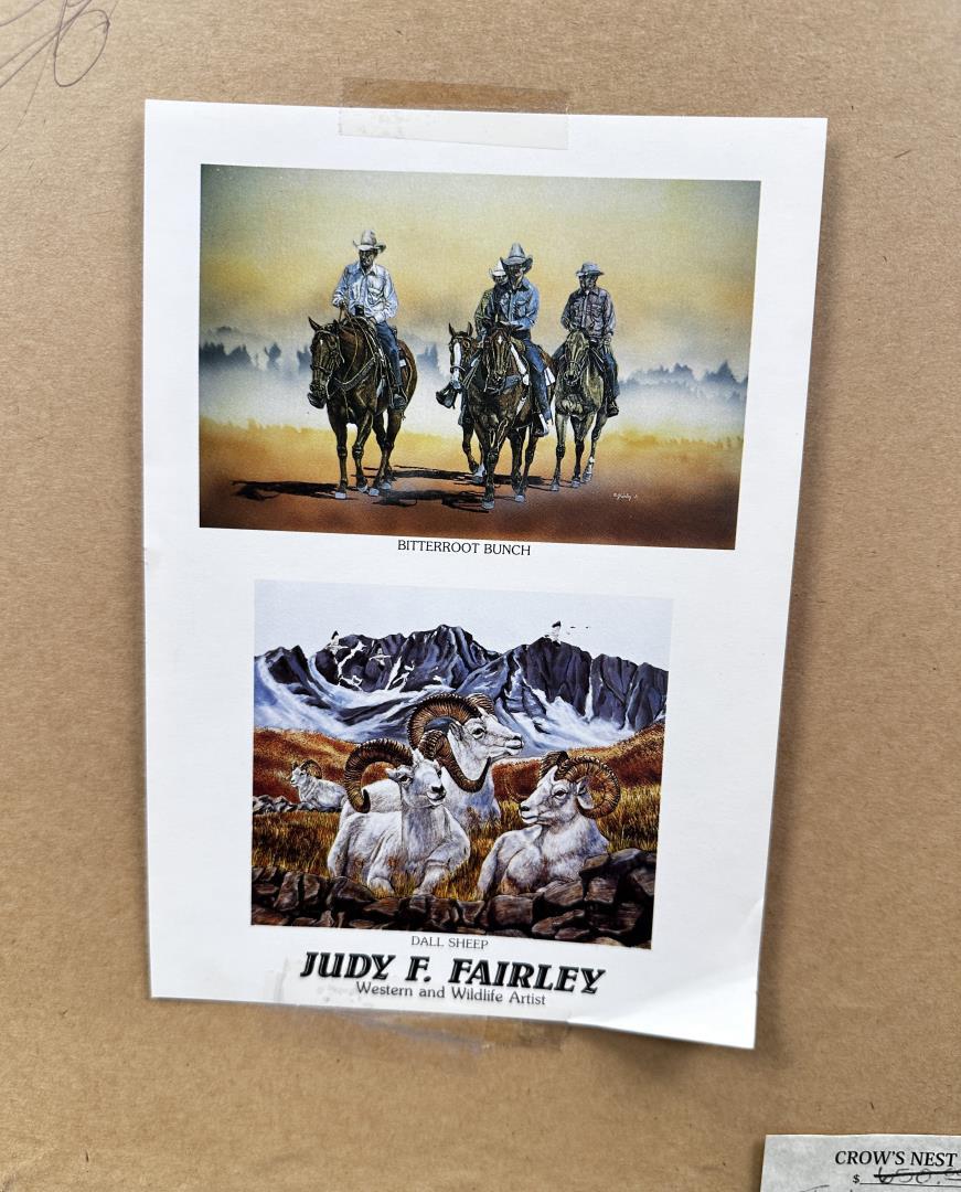 Judy Fairley Clarkston Washington Cowboy Pastel