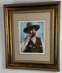 Judy Fairley Clarkston Washington Cowboy Pastel