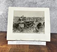 WWI WW1 US Army Tanks Meuse France Photo