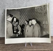 Hitler & Mussolini On Hitler's Birthday Photo