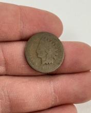 1873 Indian Head Cent Penny