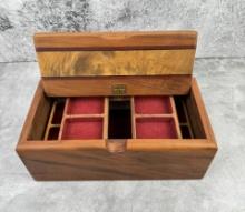 Chuck Stewart Oregon Custom Wood Jewelry Box