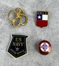 Collection of Military Pins and Awards