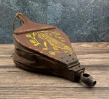Antique Rosemaled Painted Bellows