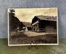1912 Glacier Park Two Medicine Chalets Photo