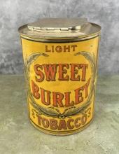 Light Sweet Burley Tobacco Tin
