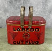 Laredo Burley Cut Plug Tobacco Tin