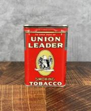 Union Leader Pocket Tobacco Tin