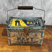 Gail & Ax Navy Tobacco Tin