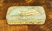 Pride of Virginia Cut Plug Tobacco Tin