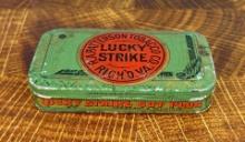 R.A. Patterson Lucky Strike Pocket Tobacco Tin
