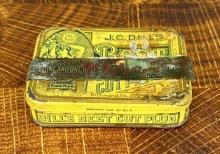 J.G. Dills Best Cut Plug Pocket Tobacco Tin