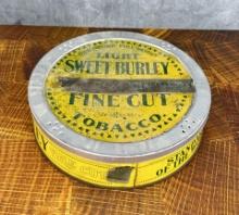 Light Sweet Burley Fine Cut Tobacco Tin