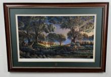 Terry Redlin Camping on Sunset Point Print