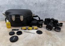 Vivitar 200/SL 35mm SLR Film Camera