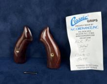 Smith & Wesson J Frame Rosewood Pistol Grips