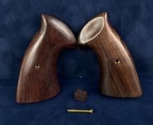 Smith & Wesson K Frame Rosewood Pistol Grips