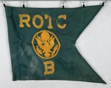 WW2 Army ROTC Guidon B Company Flag