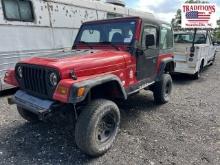 1997 Jeep Wrangler 4x4 VIN 1180