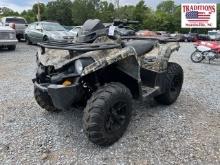 Can AM 450 4x4 Camo 4 Wheeler