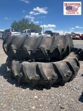 (2) Firestone 14.9-28 Tractor Tires