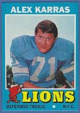 Sharp 1971 Topps #41 Alex Karras Detroit Lions