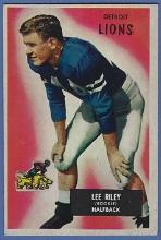 1955 Bowman #21 Lee Riley RC Detroit Lions