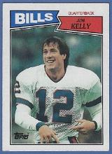 1987 Topps #362 Jim Kelly RC Buffalo Bills